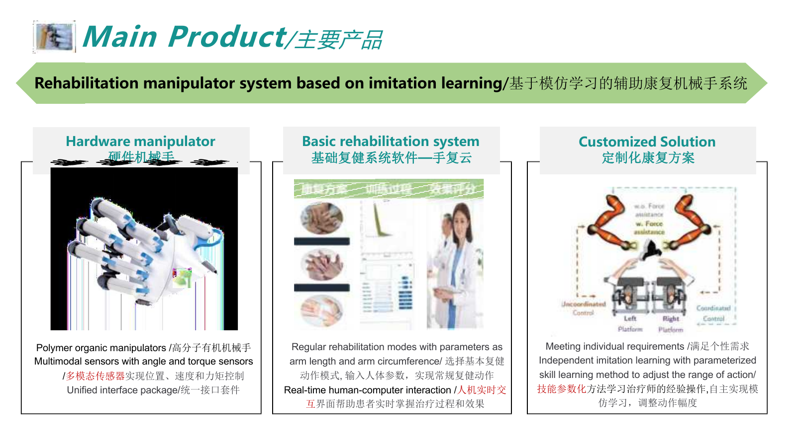 Safe Fingers - Hand Rehabilitation Manipulator System